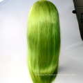 Auf Lager 10 &quot;-24&quot; hellgrüne Spitzefrontperücken 130% Dichte Brasilianische menschliche remy Haarperücke-Babyhaar